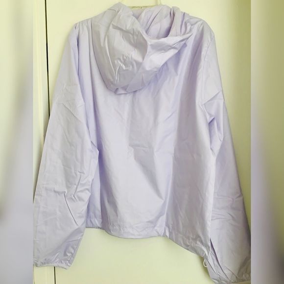 Adidas Women’s Purple Tint Activewear Windbreaker Jacket Size Large - Picture 4 of 5
